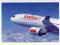 SAMOLOT SWISS AIR AIRBUS WIDOKÓWKA A11297