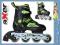 aXer ROLKI REGULOWANE ULTRA ABEC-5 ALU PU L 39-42