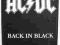 Naszywka / Ekran AC/DC - Back in Black ORYGINAŁ