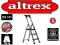 Drabiny drabina aluminiowa 3 stopniowa ALTREX