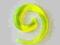 Rozpychacz spirala   4mm - jasnożółta odblask. !!!