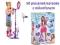 Smoby VIOLETTA MIKROFON STATYW+50 PIOSENEK MP3