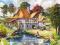 ! Puzzle 2000 Castorland C-200498 Water Cottage