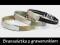 20 BRANSOLETKA STAL SZLACHETNA + grawer