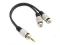 Rozgałęziacz Jack 3.5mm STEREO WT-2xGN VITALCO