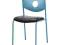IKEA STOLJAN  Krzesło konferencyjne niebiesko-czar