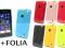 Etui GLOSSY GEL NOKIA LUMIA 520 +FOLIA