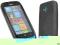 Gel etui black Nokia Lumia 610 +2xfolia na wymiar