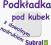 Podkładka pod kubek korkowa kwadratowa z nadrukiem