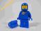 LEGO FIGURKA SPACE CLASSIC BLUE NIEBIESKI SP004