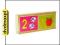 BRIMAREX DREWNIANE PUZZLE LICZBY ZD-590-5632 (ZABA