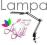 LAMPA BIURKOWA standard SREBRNA  #1505
