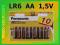 100 x BATERIE PANASONIC POWER LR6 LR06 AA (10p)