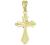 Krzyżyk złoty próba 585 waga ok. 0.9g