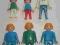 Playmobil Geobra figurki ludziki - 6 szt. dzieci