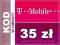 Kod doładowanie T-Mobile 35zł - AUTOMAT 24/7!!!