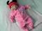 DISNEY cudny pajacyk MYSZKA MINNIE MIKI 0-2 m 56