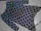 H&amp;M szary sweterek kropki i cekiny roz 146/152