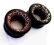 tunele drewniane 24mm tunel plug piercing kolczyki