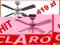 WENTYLATOR SUFITOWY LAMPA WIATRAK PRINCESS EURO