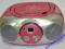 RADIO CD Boombox  SOUNDMASTER MODEL SCD-2400 PINK