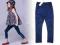 LITTLE MARC JACOBS  LEGGINSY GRANATOWO SREBRNE 3+