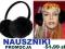 CZARNE NAUSZNIKI FUTRZANE REGULOWANE PROMOCJA 50%