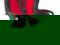 BABY HAMAX Kiss fotelik rowerowy black/red