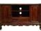 RZEŹBIONA SZAFKA, STOLIK RTV ciemny mahoń (061049)
