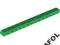 4AFOL LEGO Green Technic Liftarm 1x15 32278