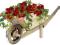 Taczka kwietnik donica ozdobna skrzynia na kwiaty