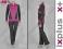 -58%_Dres damski_komplet_bawełna_NIKE Flo_pink_S