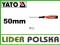 WKRĘTAK PRECYZYJNY PŁASKI 1.8x50mm YT-25804 YATO