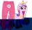 MY LITTLE PONY róż PRINCESS CADANCE r. 104  D438