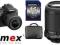 Nikon D3300 +18-55 VR II +55-200 VR +16GB+Torba+UV
