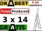 DRABINY Drabina aluminiowa 3x14 - 10,9 m GRATIS !!