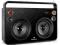 BOOMBOX AUNA RADIO USB SD Ghettoblaster CZARNY