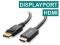 Przedłużacz przejściówka Displayport &gt; HDMI 2 m