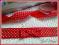 TASIEMKA RYPSOWA ~ CZERWONA W KROPKI ~ 25mm ~