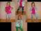 LEGGINSY DZIEWCZĘCE DRESOWE R. 98 i 104