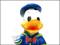 Donald Duck / skarbonka / ceramika design 70  ...