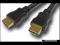 LP4 NOWY KABEL 2 x HDMI A (19PIN) MĘSKI BLACK-GOLD