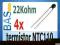 Termistor _ NTC110 _ 22K _ 5% _ 4 sztuki