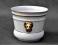 porcelanowa osłonka złoty lew
