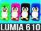 NOKIA LUMIA 610 ETUI +FOLIA POKROWIEC OBUDOWA CASE