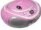 ELTRA Radioodtwarzacz CD-36/USB MP3 Różowy