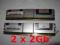 Pamięć 2 x 2Gb PC2-5300F 5300F DDR2 ECC Gwar. rok