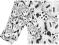 GEORGE legginsy SUPER PRINT PANDA r. 12/13 N488B