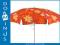 58484 SUN GARDEN PARASOL OGRODOWY SKŁADANY  2,5 ME