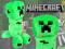 MINECRAFT Maskotka Pluszak CREEPER 18cm ORYGINAŁ